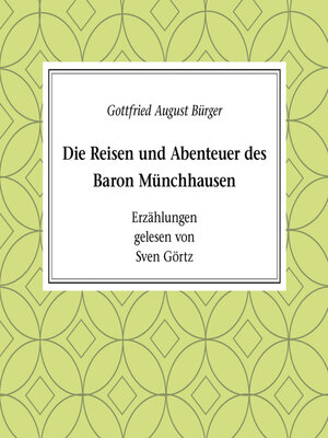cover image of Die Reisen und Abenteuer des Baron Münchhausen